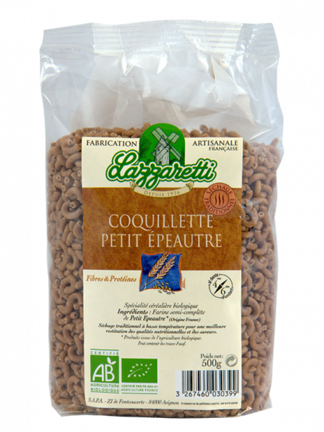 Coquillette au petit épeautre 400g France