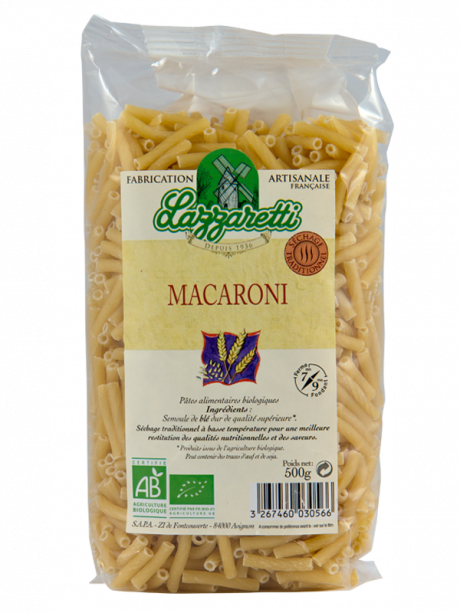 Macaroni blanc 500g