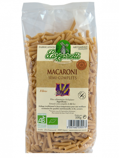 Macaroni 1/2 complet 500g