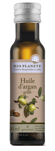 Huile d'argan grillé  BIO PLANÈTE 100 ml