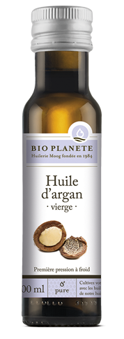 Huile d'argan vierge BIO PLANÈTE 100 ml