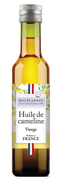 Huile de cameline vierge France BIO PLANÈTE 250 ml