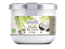 Huile de coco vierge BIO PLANÈTE 400 ml