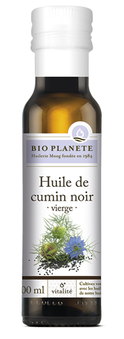 Huile de cumin noir vierge  BIO PLANÈTE 100 ml