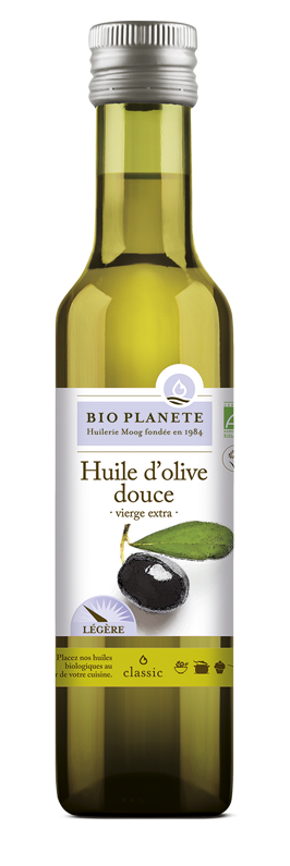 Huile d'olive vierge extra douce BIO PLANÈTE 250 ml
