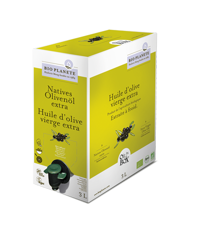 Huile d'olive vierge extra douce BIO PLANÈTE 3 L