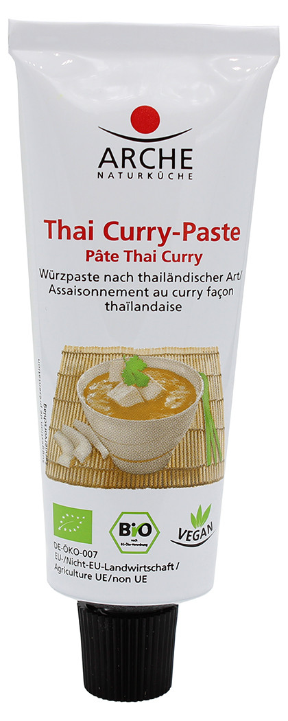 Pâte thai curry - assaisonnement au curry facon thailandaise en tube