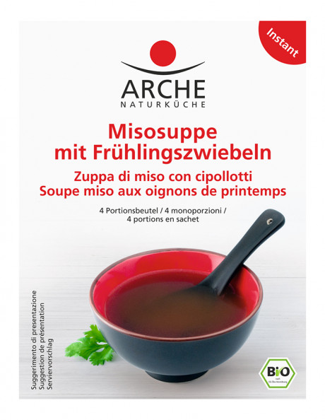 Soupe Miso aux oignons de printemps (4 portions en sachet)