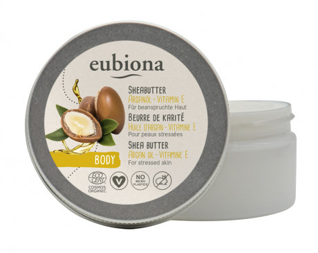 Beurre de karité à huile d'argan & vitamine E