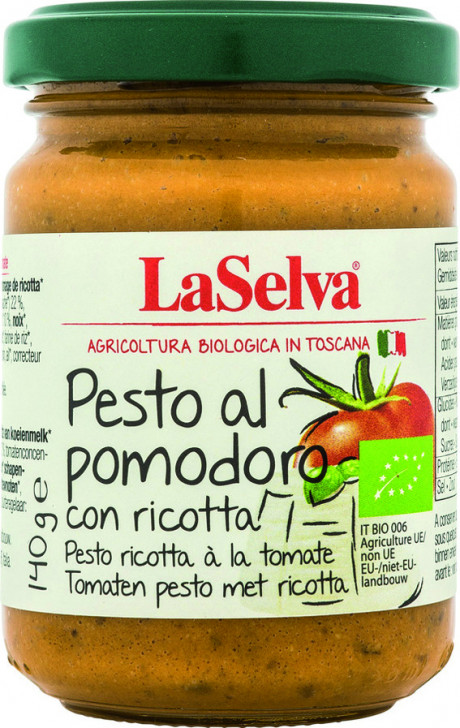 Pesto ricotta à la tomate