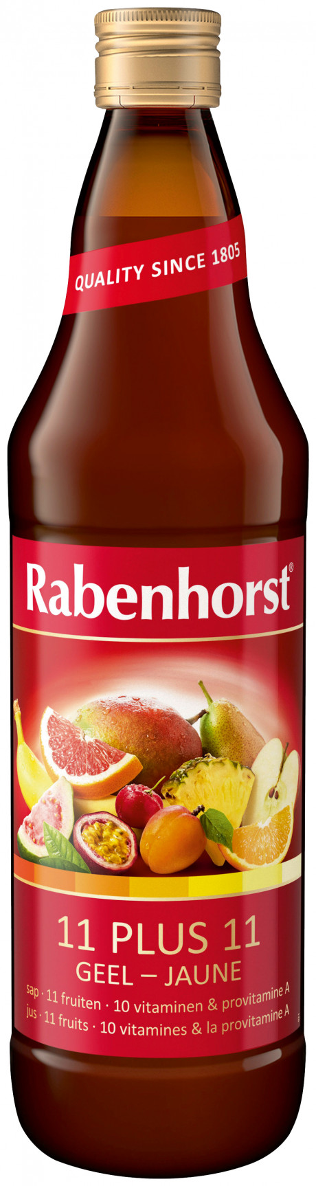 Jus de multivitamines 11+11