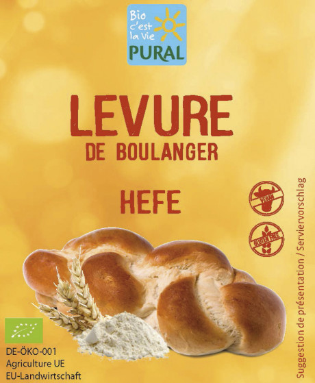 Levure de boulanger sans gluten