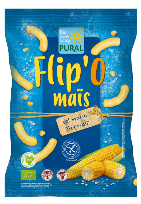 Flip?O maïs sel marin sans gluten