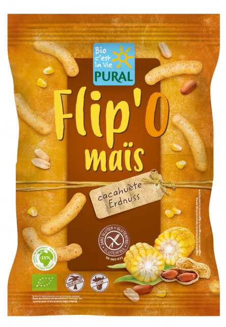 Flip'O maïs cacahuète sans gluten
