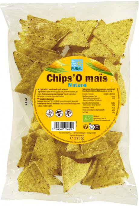 Chips'O maïs nature