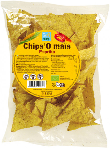 Chips'O maïs paprika