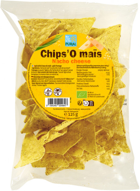 Chips'O maïs nacho cheese