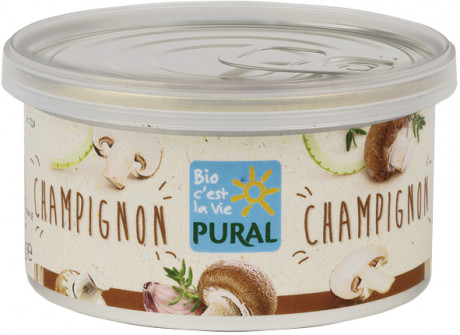 Tartinade végane aux champignons, sans huile de palme