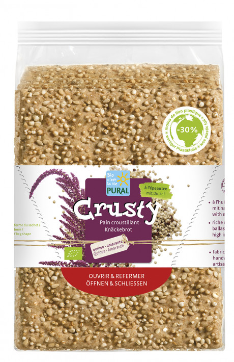 Crusty épeautre quinoa amarante