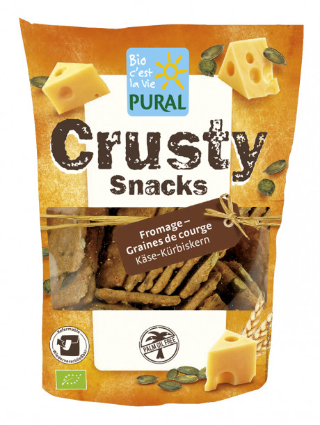 Crusty Snacks fromage graines de courge