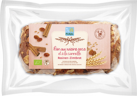 Pain aux raisins secs et à la cannelle