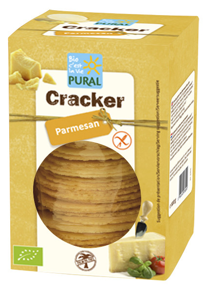 Cracker parmesan sans gluten