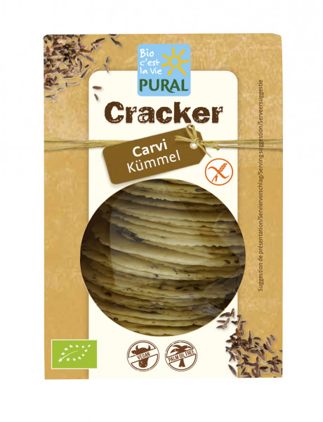 Cracker carvi sans gluten