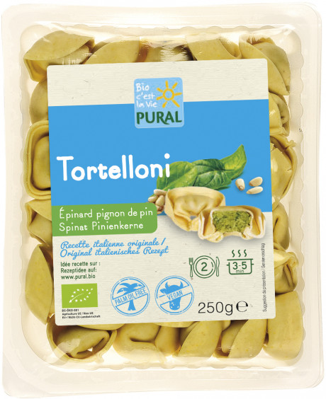 Tortelloni épinard pignon de pin