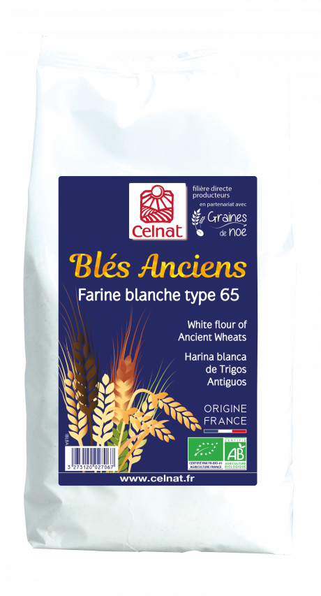 Farine de Blés Anciens Blanche Type 65