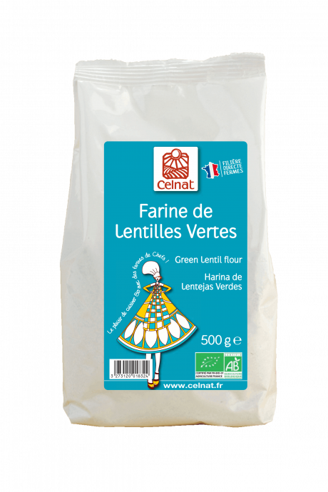 Farine de Lentilles Vertes