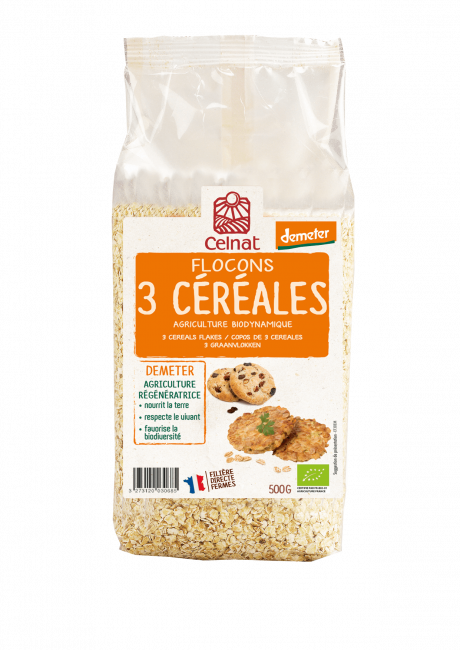 Flocons 3 Céréales Demeter
