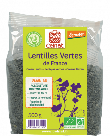 Lentilles Vertes Demeter