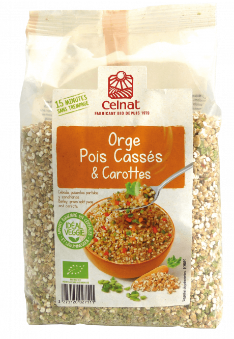 Orge Pois Cassés & Carottes