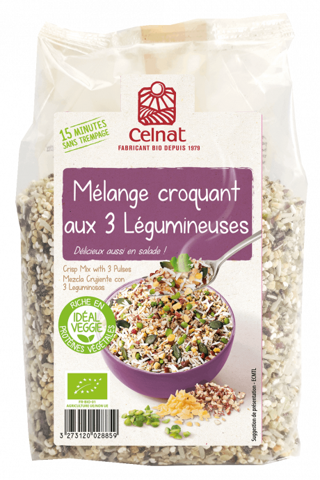 Melange Croquant Aux 3 Legumineuses