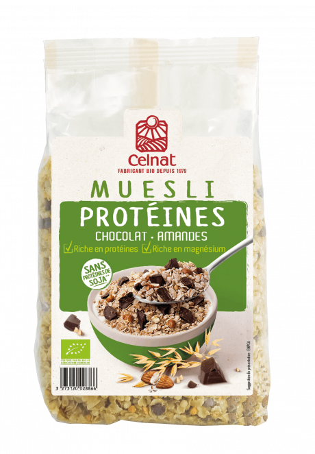 Muesli Proteines Chocolat Amandes