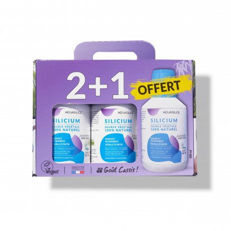 Coffret Silicium Source Vegetale - 3x500 ml