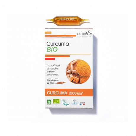 Ampoules 15 ml - Curcuma BIO