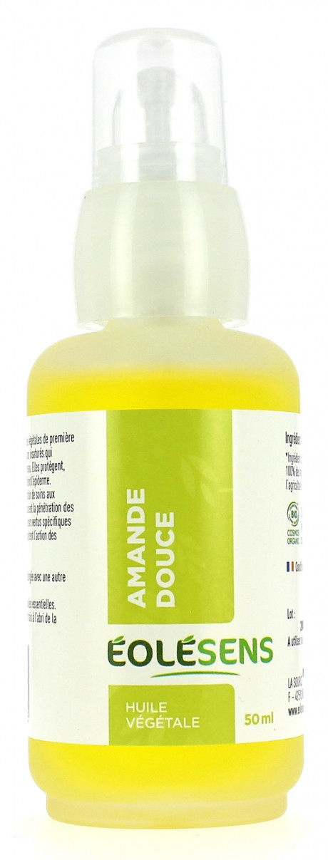 Huile Vegetale d'Amande Douce 50 Ml **