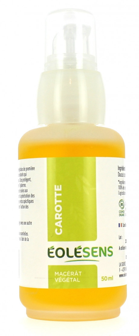 Huile Vegetale de Carotte 50 Ml **