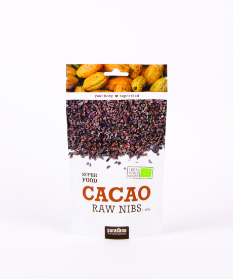 Eclats de Feves - Noyaux de Cacao* 200 Gr