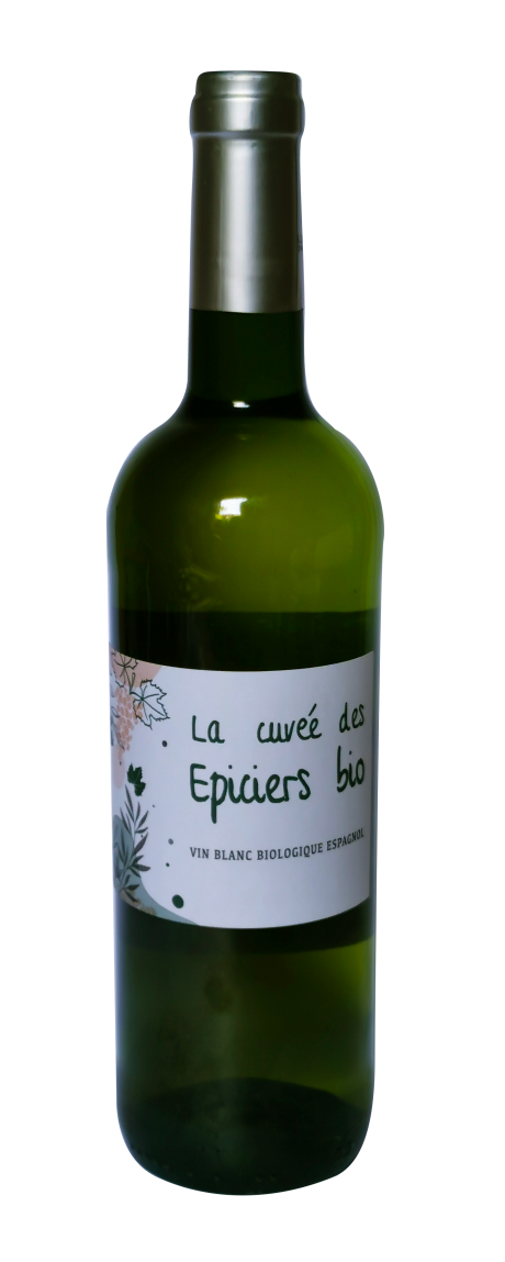 ELIBIO LA CUVEE DES EPICIERS VIN BLANC 75CL.png