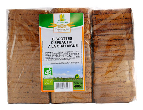 BISCOTTES EPEAUTRE CHATAIGNE 270G AB