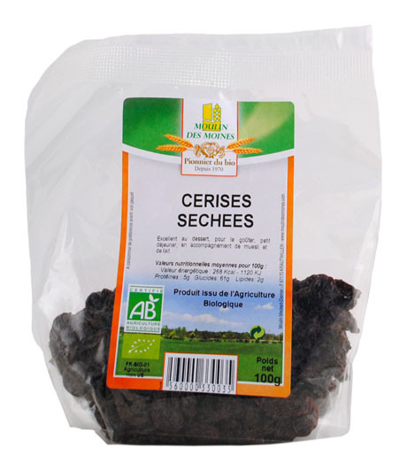 CERISES SECHEES DENOYAUTEES 100G AB