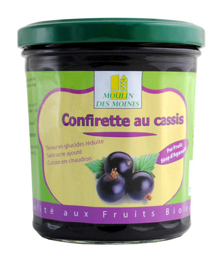 CONFIRETTE CASSIS SIROP AGAVE 330G AB