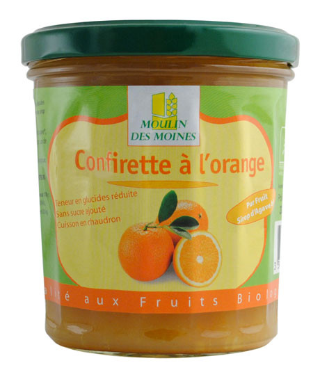 CONFIRETTE ORANGE SIROP AGAVE 330G AB