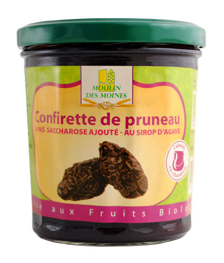 CONFIRETTE PRUNEAU SIROP AGAVE 330G AB