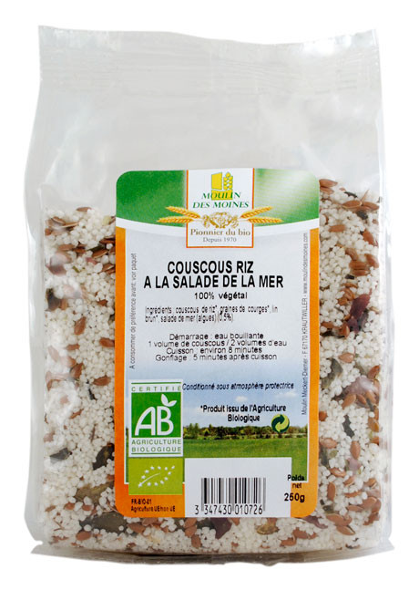 COUSCOUS RIZ SALADE MER 250G AB