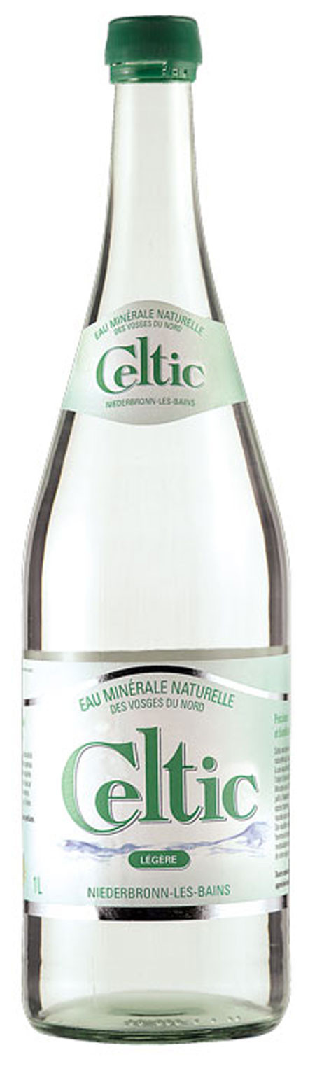 EAU CELTIC LEGERE BOUT. VERRE PERDU 1L