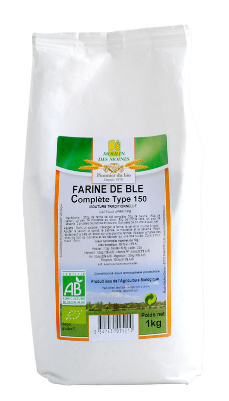 FARINE BLE CPT T150 MT 1KG AB