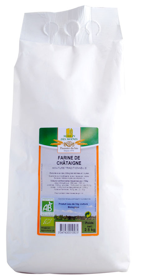 FARINE CHATAIGNE UE 2.5KG AB